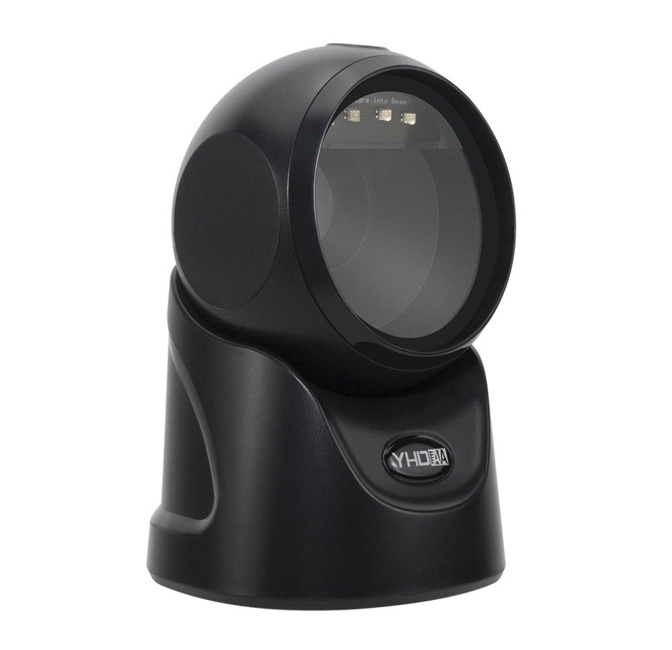 ORBIT ROND Lecteur Scanner Douchette Pistolet Bipeuse Code Barre 2D sans Fil